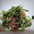 ホヌ・アヌエヌエ's cooksnap of when they made シャキシャキッ♪水菜とカニカマの和え物.