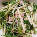 ★natalie's cooksnap of when they made みず菜ときゅうりのごまマヨサラダ♡.