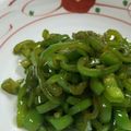 あずき☆プリン's cooksnap of when they made あと一品！子供も好きなピーマンの甘煮.