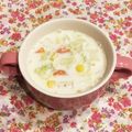 なつき☆ミ's cooksnap of when they made クリチでまろやか♪白菜のミルクスープ♪.