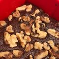 さわきり's cooksnap of when they made チョコとバナナの濃厚ブラウニー.