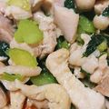 MOKUROU's cooksnap of when they made シンプル！鶏とセロリの炒め物.