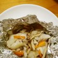 YOU1416's cooksnap of when they made スープがクセになる♡白身魚のホイル焼き.