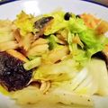 かすがべ's cooksnap of when they made 鮭と春キャベツのソテー☆バター醤油☆.