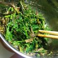 ★なっつんママ★'s cooksnap of when they made セリの胡麻よごし.