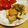 ＊実月＊'s cooksnap of when they made ✿厚揚げと胡瓜の✿さっぱりゴマ風味.