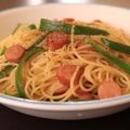 ひーゆーママ's cooksnap of when they made ピーマンとウインナーの醤油ぺペロンチーノ.