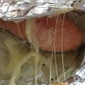 さと56's cooksnap of when they made 鮭ととろけるチーズのホイル焼き♡ポン酢で.