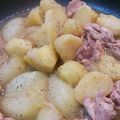 makijunちゃん's cooksnap of when they made フライパンでコク旨♪鶏肉で肉じゃが♡.