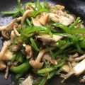 ナオゾウ☆'s cooksnap of when they made ☆余り物☆ピーマンとしめじの鰹節和え.