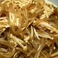 ちゃちゃcook's cooksnap of when they made コンニャクとエノキのキンピラ風.