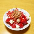 ドルフィンサーモン's cooksnap of when they made トマトとクリームチーズの冷奴風サラダ.