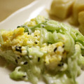 maruru-nn's cooksnap of when they made きゅうりと卵のごまサラダ.