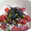 ちんぐりあん's cooksnap of when they made ☆アボカドまぐろ丼☆.