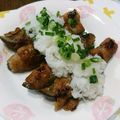 YUZU8120's cooksnap of when they made さっぱりおろしの茄子の豚バラ巻き.