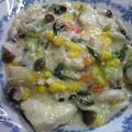 コウセイママ's cooksnap of when they made 鶏肉とチンゲン菜のクリーム煮.