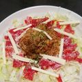 tetsucoro's cooksnap of when they made ツナで☆スパイシータコライス&サラダ.