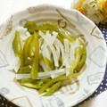 メルティローズ's cooksnap of when they made 【ピーマンと大根の皮炒め】.