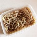 さやぼー♡'s cooksnap of when they made 困ったときの一品！簡単 もやしのナムル.