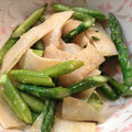 hamuyuka's cooksnap of when they made アスパラとハムのマヨネーズ炒め.