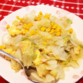 ４階の黒猫's cooksnap of when they made たまごとレタスの炒め物.