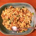 三杯酢のびん's cooksnap of when they made 納豆チャーハン.