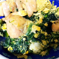 ❥❥ℳ✿'s cooksnap of when they made 彩り鮮やか♡ほうれん草と鳥肉の炒め物.