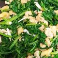ururun60's cooksnap of when they made 大根葉の炒め物〜幼児食でもオッケー〜.