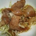 あゆみなか's cooksnap of when they made 豚ロースにんにく焼き★孤独のグルメを見て.