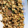 竹内志のぶ's cooksnap of when they made 坦々風☆鶏そぼろ.