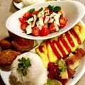 ame-ikuru's cooksnap of when they made トマトとパプリカと水菜のさっぱりサラダ.