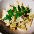 クックるん☆戦隊's cooksnap of when they made 筍の木の芽和え♪.