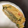 みにまむかな's cooksnap of when they made ニラとカニかまの卵焼き（冷凍可能）.