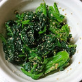 クックmacha☆'s cooksnap of when they made 基本の副菜 ほうれん草のごま和え.