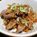 猫のオソマ's cooksnap of when they made オッサンのステーキ丼.