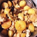 クックタマネギ's cooksnap of when they made 鶏もも肉とジャガイモの甘辛煮.