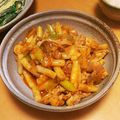 さと＠まっちゃん's cooksnap of when they made 激ウマ♡トッポギと鶏の韓国炒め.
