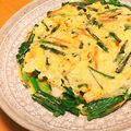 さと＠まっちゃん's cooksnap of when they made ﾌｫﾙﾀﾞ1800人越え★ニラ海鮮チヂミ.
