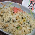 豊はは's cooksnap of when they made お茶漬けのり　ｄｅ　焼き飯.