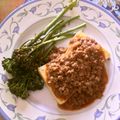 ブランディ's cooksnap of when they made 豆腐のステーキ　カレー風味のあんかけ添え.
