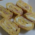 misato3's cooksnap of when they made お弁当に☆簡単♪ネギとベーコンの卵焼き.