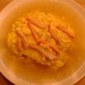 くらげ２５２５'s cooksnap of when they made かに缶でかに玉.