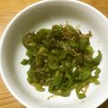 楽しく料理♪'s cooksnap of when they made 甘くて美味しい『ピーマン&ジャコ炒め』.
