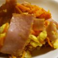 maruru-nn's cooksnap of when they made 簡単☆ショルダーベーコンのチーズ卵炒め★.