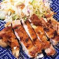 agemomiji♬'s cooksnap of when they made 鶏もも肉の柚子胡椒ステーキ.
