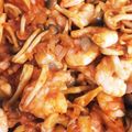 初代さん's cooksnap of when they made 【簡単】エビとちくわのエビチリ.