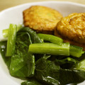 maruru-nn's cooksnap of when they made レンジで5分小松菜と魚河岸あげの煮物.