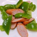 ☆パッセりん☆'s cooksnap of when they made 簡単★お弁当のおかず♪ウインナーピーマン.