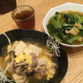 まつけんちゃん's cooksnap of when they made 豆腐と鶏肉と新玉ねぎのふんわり卵とじ.