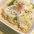 みかち©︎'s cooksnap of when they made アスパラガスと卵の簡単ドリア風.